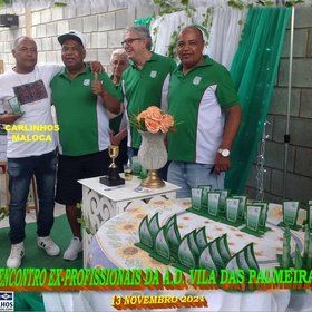 VI ENCONTRO DOS EX-PROFISSIONAIS DO A.D. VILA DAS PALMEIRAS