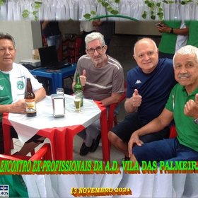 VI ENCONTRO DOS EX-PROFISSIONAIS DO A.D. VILA DAS PALMEIRAS