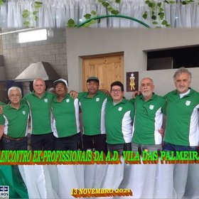 VI ENCONTRO DOS EX-PROFISSIONAIS DO A.D. VILA DAS PALMEIRAS