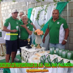 VI ENCONTRO DOS EX-PROFISSIONAIS DO A.D. VILA DAS PALMEIRAS