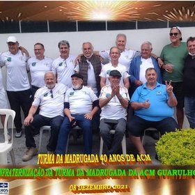 CONFRATERNIZAÇÃO DA TURMA FUTSAL DA MADRUGADA ACM GUARULHOS