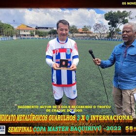 SINDICATO METALÚRGICOS - CAMPEÃO COPA BAQUIRIVÚ 2022  58+