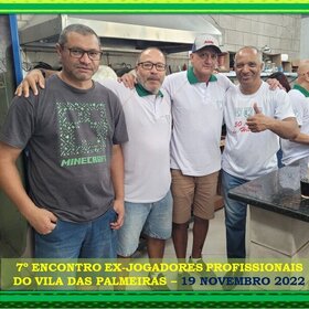 7º ENCONTRO DOS EX-PROFISSIONAIS DO A.D. VILA DAS PALMEIRAS