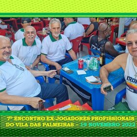 7º ENCONTRO DOS EX-PROFISSIONAIS DO A.D. VILA DAS PALMEIRAS