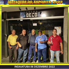 DESTAQUES DO ESPORTE 2022 - INDAIATUBA