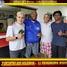 2º ENCONTRO DOS GOLEIROS - 11 FEVEREIRO 2023