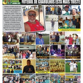 NOSSA  PÁGINA ESPORTIVA NO JORNAL FOLHA DO PONTO  - 2026