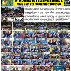 NOSSA  PÁGINA ESPORTIVA NO JORNAL FOLHA DO PONTO  - 2026