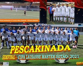 EQUIPE DO PESCAKINADA NA SEMIFINAL DA COPA LAUSANNE 50TÃO 2021